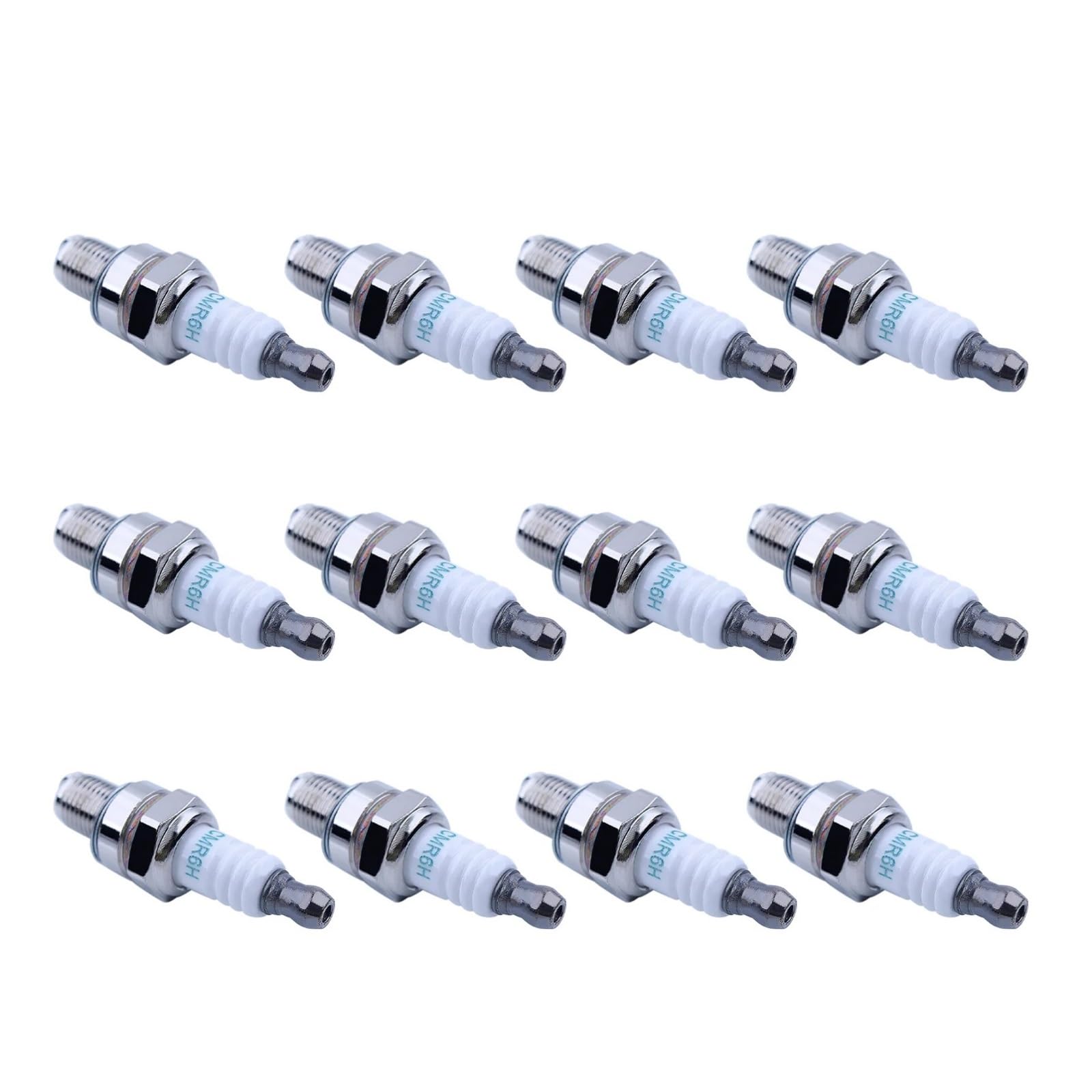 Generico Candela, Compatibile con Stihl, FS90 FS100 FS110 HL90 | filettatura 10mm, lunghezza filetto 11.5mm, lunghezza totale 53mm, HL110 HT100 KM90 BR500 BR600