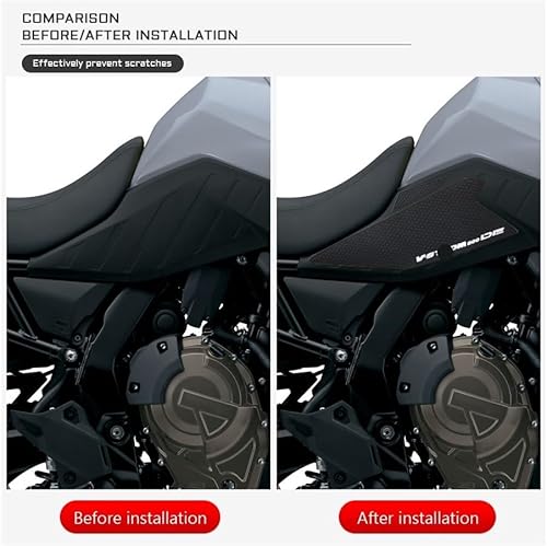 Miniatura 6 de Fuel Tank Gasket for Su&zuki V Strom VSTROM 800DE 800 V-Strom 800DE 2023 Motorcycle Tank Pad Protector Sticker Decal Gas Knee Grip