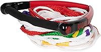 Vista 10 de RADAR Control Water Ski Rope and Handle Package - 13 Inch Handle, Non-Rotating Grip, Pre-Stretched Low-Drag Rope, Full Length End Caps, High Control
