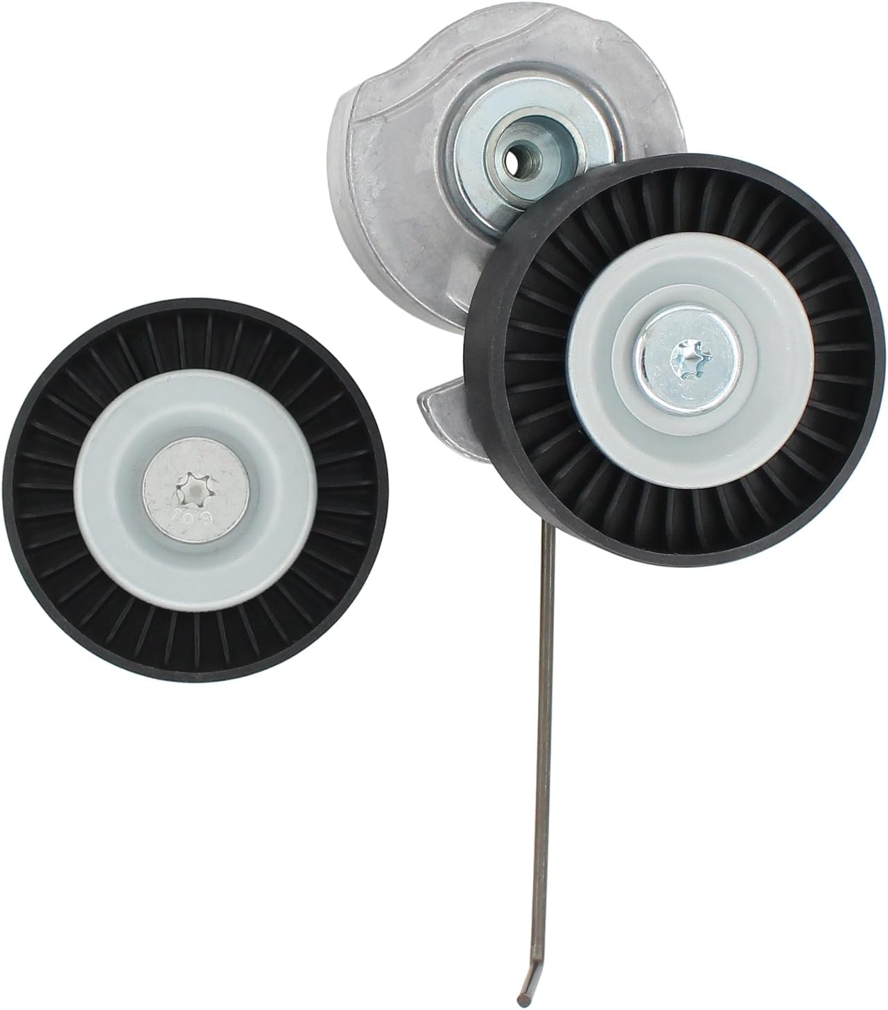 Serpentine Belt Tensioner Pulley Kit for Volvo S60 3.0 2011-2013, S80 3.0 XC70 3.2 2008-2015, S80 XC90 3.2 2007-2014, V70 2008-2010, XC60 3.0 3.2 2010-2015, XC70 3.0 2009-2015