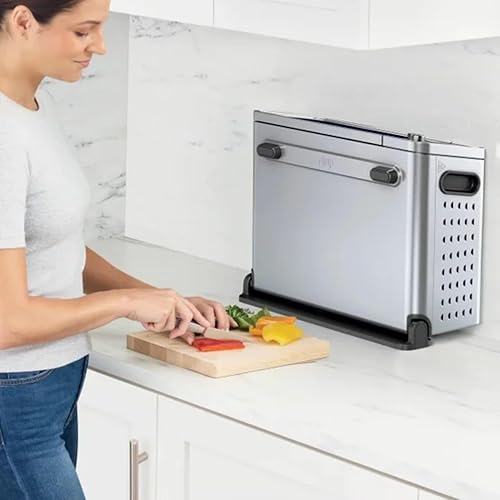 Miniatura 2 de Ninja Flip - Horno tostador 10 en 1 y freidora de aire, horno de encimera de 17 cuartos de galón, 1800 W, hasta 500 F, freír al aire, asar al aire,