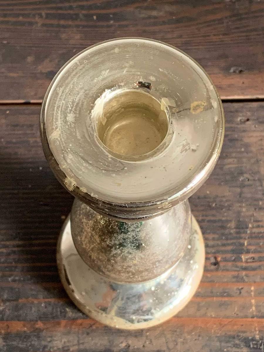 マーキュリーガラス 燭台 水銀ガラス キャンドルスタンド 蝋燭/J732 Amazon.co.jp: マーキュリーガラスの燭台水銀ガラスキャンドルスタンド