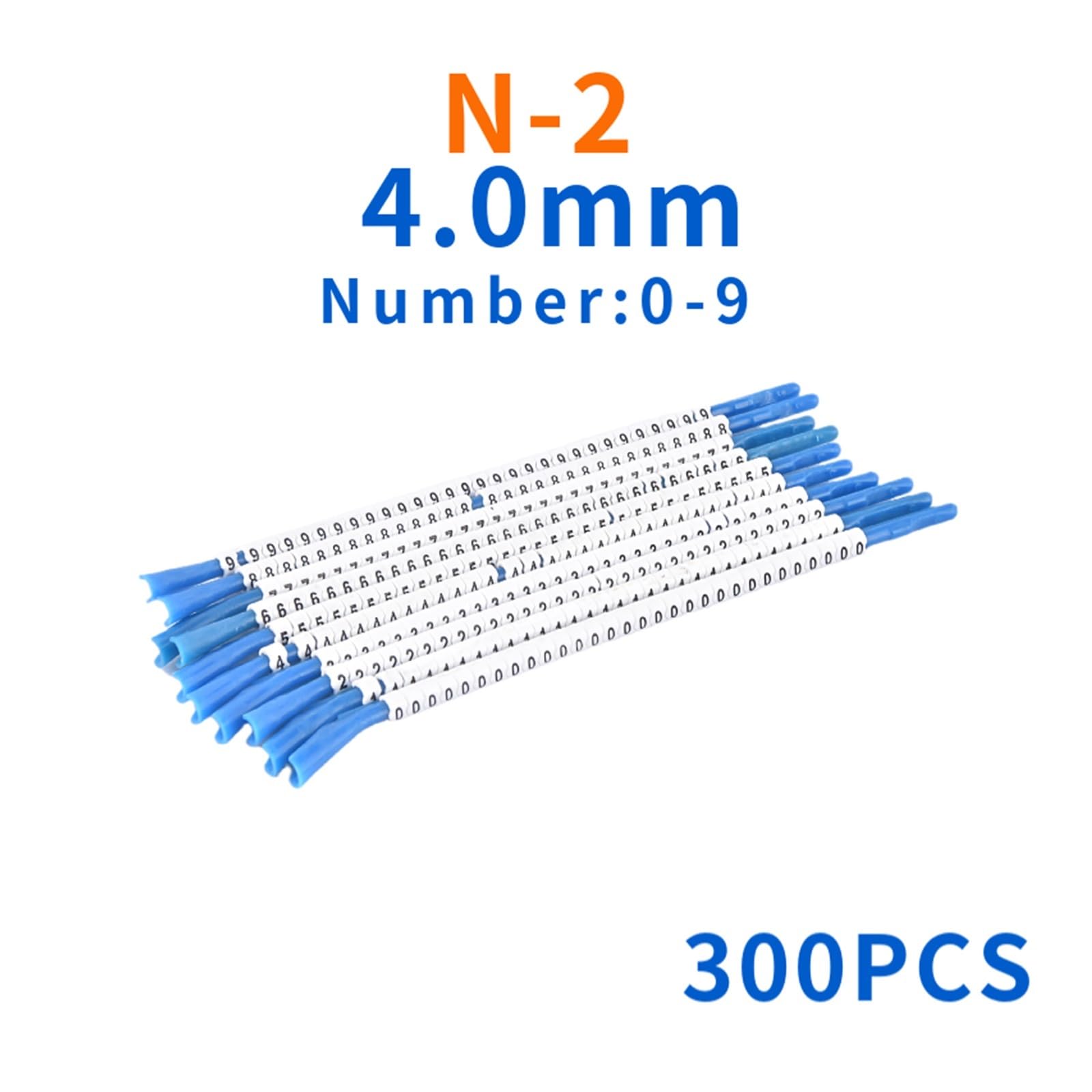 Zestaw do numerowania kabli 30 szt. Do oznaczników przewodów 0,9-4 mm