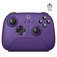 Vista 11 de 8Bitdo Ultimate 2 Wireless Gaming Controller with TMR Joysticks, Switchable Hall Effect/Tactile Triggers, 8Speed Wireless Tech, Charging Dock, RGB