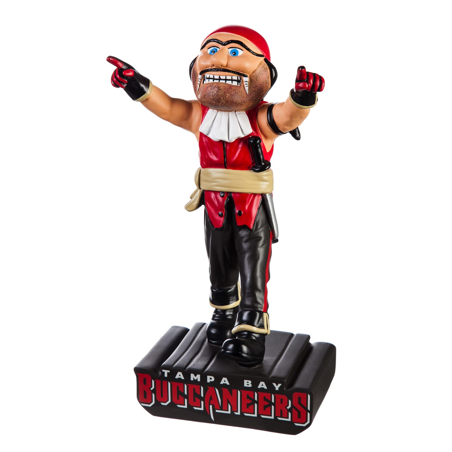 Team Sports America Evergreen Tampa Bay Buccaneers, Mascot Statue