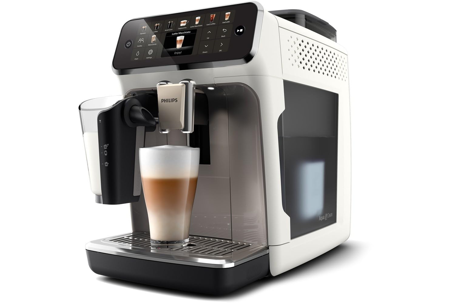 PHILIPS EP5545/70 automatic espresso machine 1.8L 15 bar White