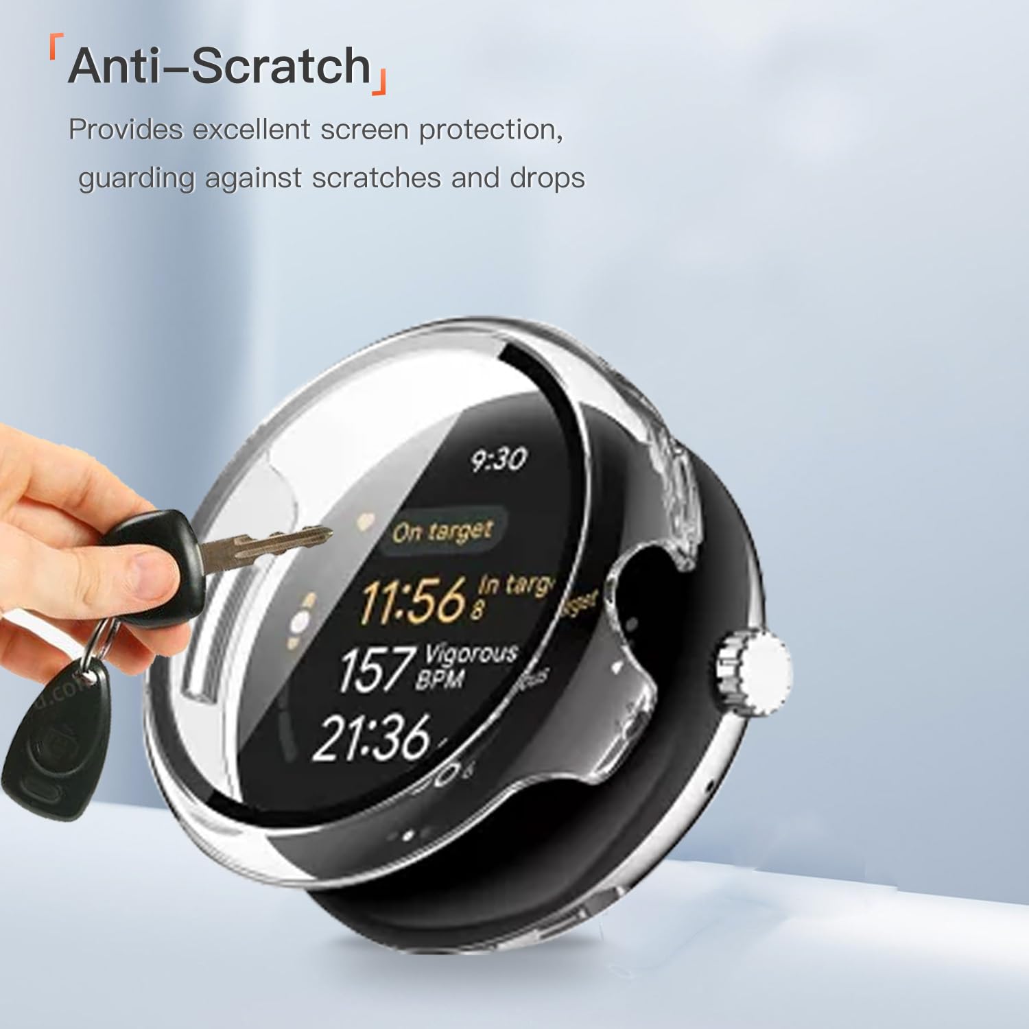 Amazon.co.jp: Google Pixel Watch 4 41mm用ケースカバー ハード 
