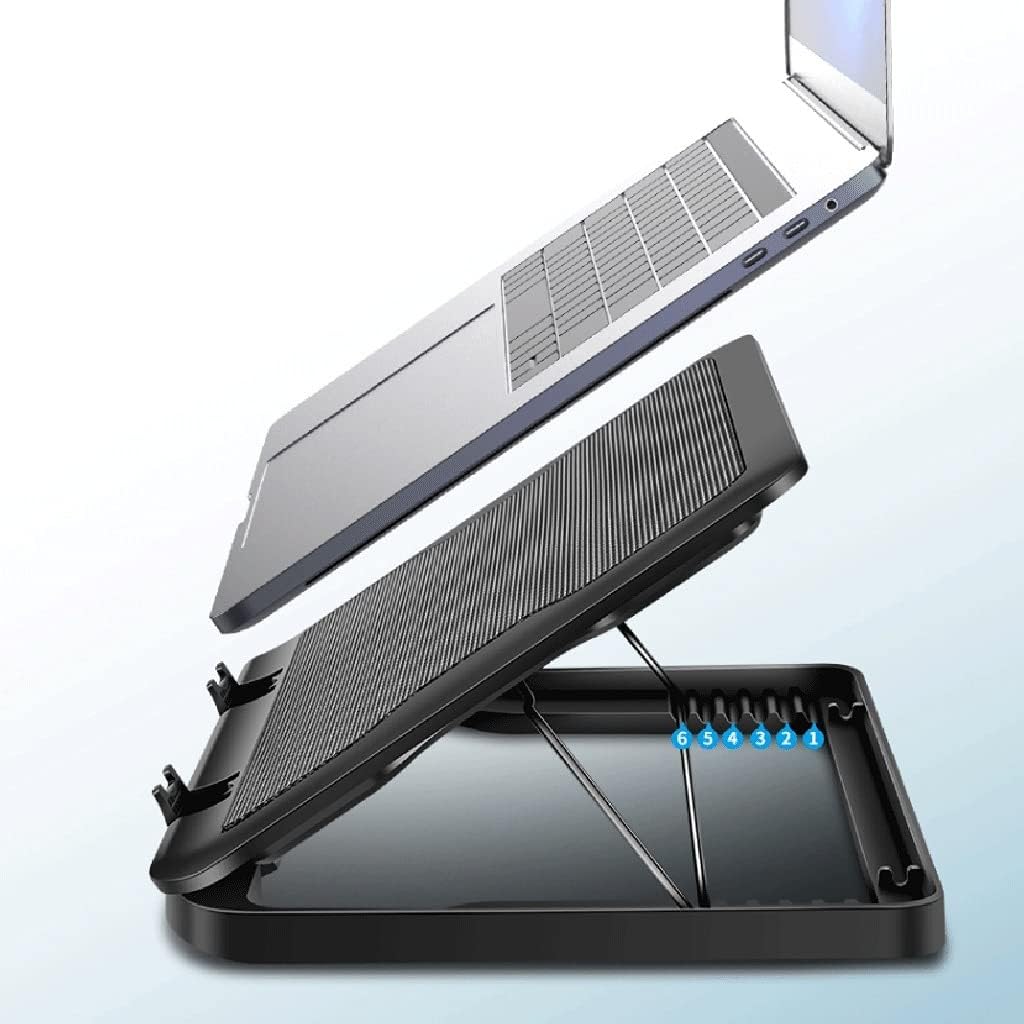 Laptop Cooler Refroidisseur Ordinateur Portable Refroidisseur d'ordinateur Portable réglable pour Ordinateur Portable de Jeu