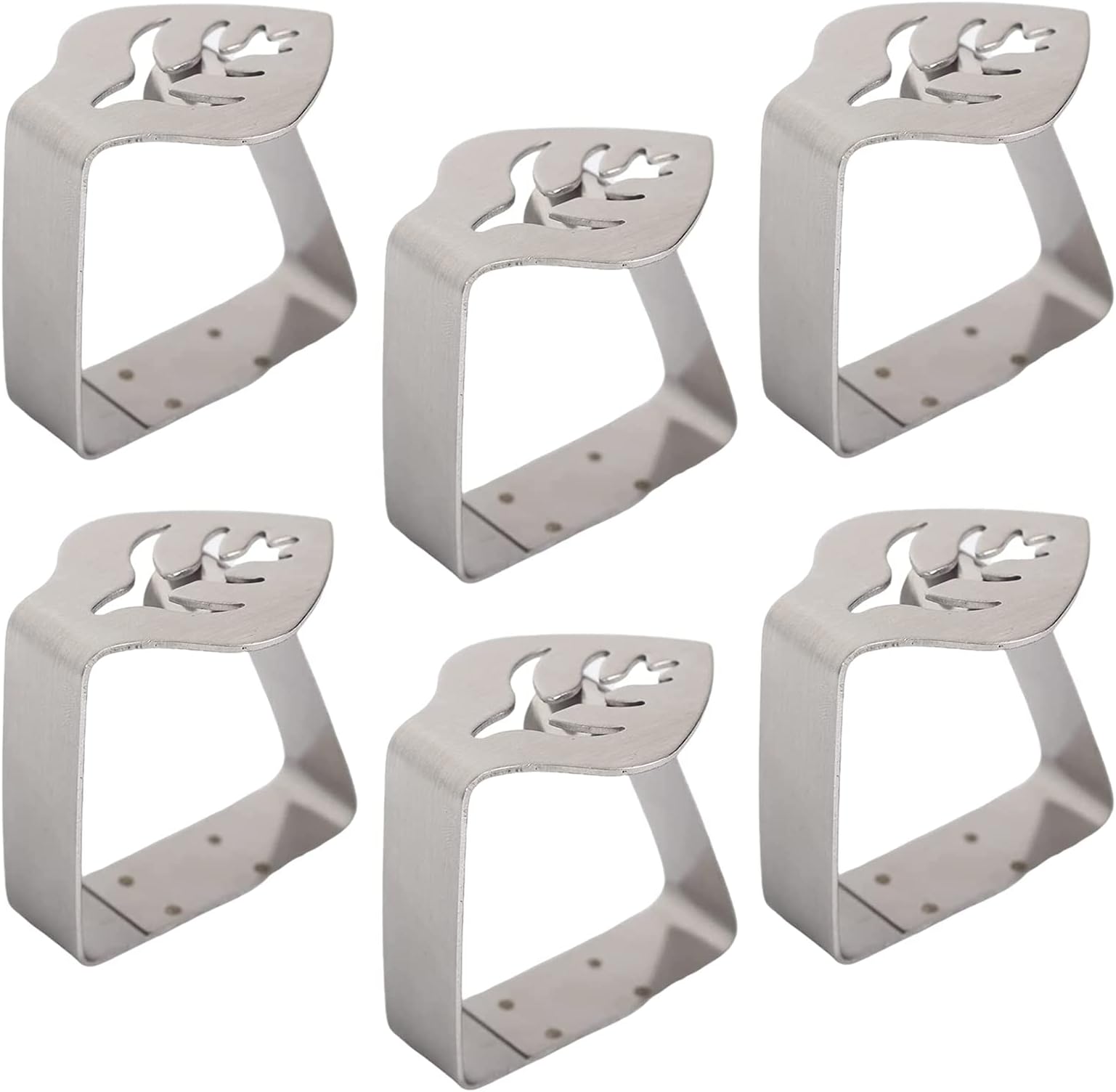 6 Pack Outdoor Tablecloth Clips for Thick Tables & Thin Tables