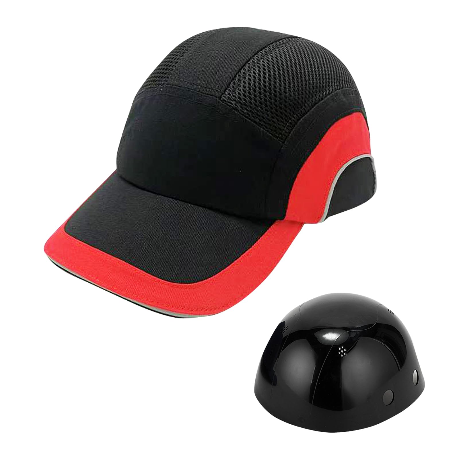 Lightweight Hard Hat Safety Bump Cap Safety Hard Hat Head Protection Cap Breathable Baseball Hat Style Comfortable Head Protection Hat for Work
