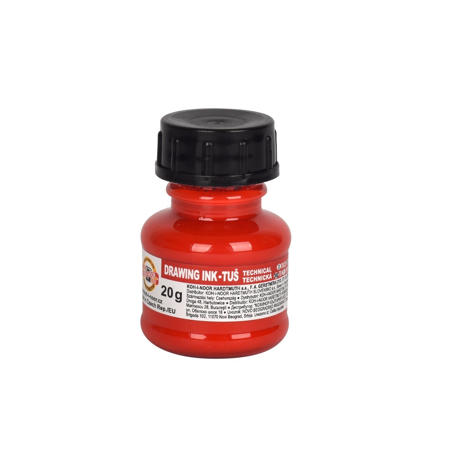 Koh-I-Noor 141700402LP 20 g Technical Drawing Ink - Red