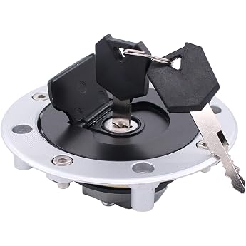 Fuel Cap Tank Lock Motorcycle Fuel Tank Cap with Lock Keys for Suzuki DR 800 S Big GS 500 E GSF 600 F GSX600F GSX GSXR 750 GSX-R 1000 RF 600 R SV XF 650 TL1000S VX VZ