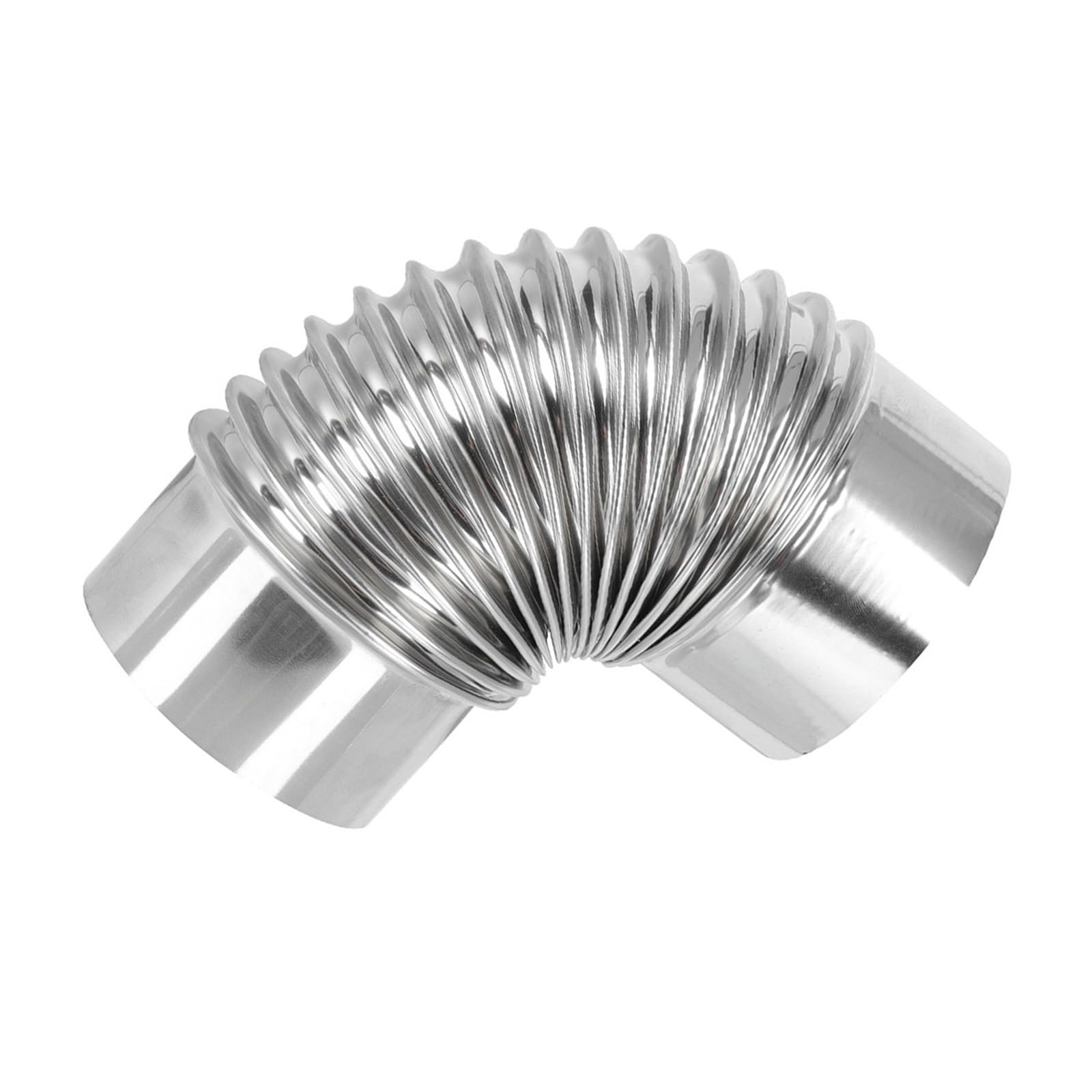 1 pz Tubo di Scarico per Camino Estensione Tenda di Ventilazione Cucina Stufa di Riscaldamento in Acciaio Inox Tubi per la Casa