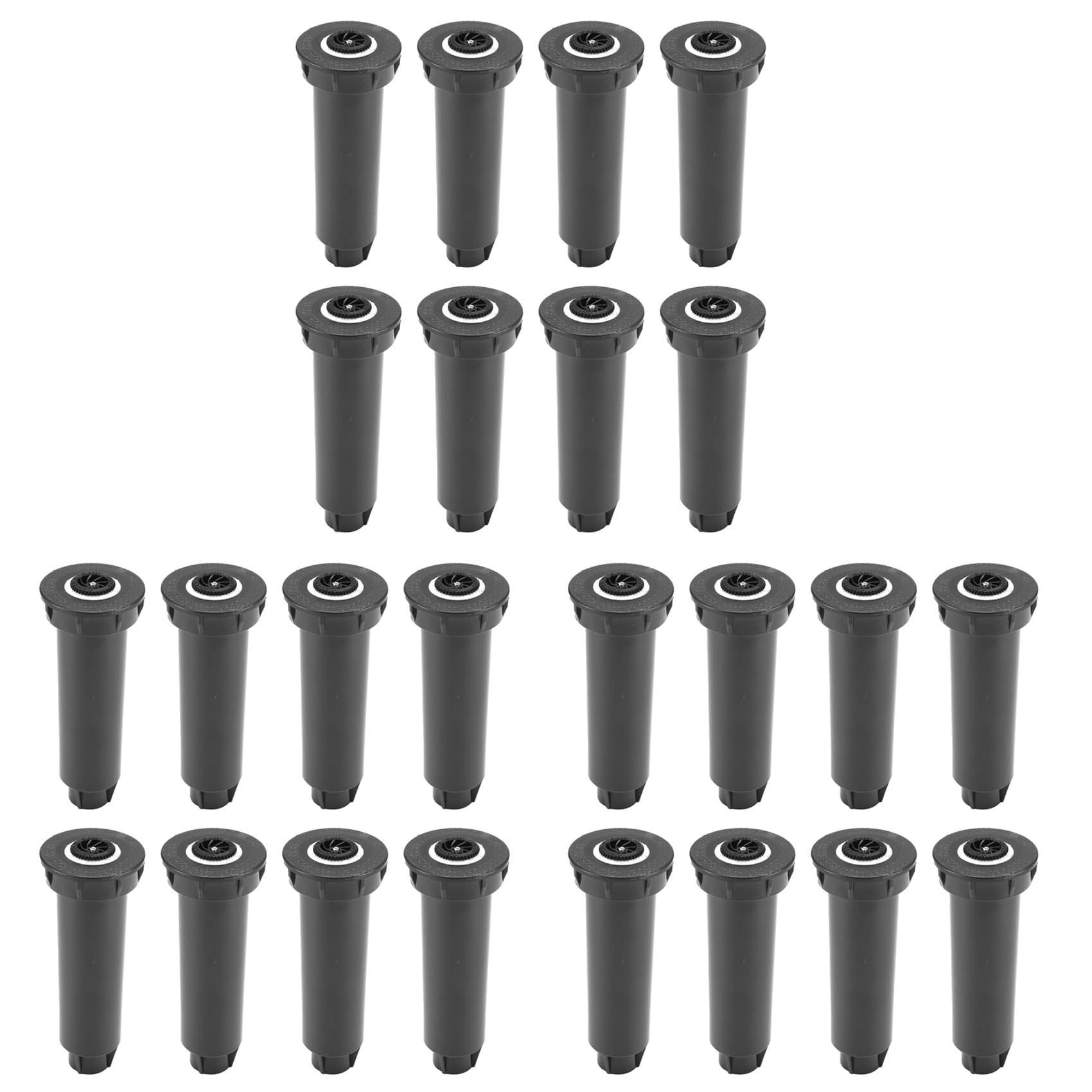 Ctrlzs 24Pc Professional -Up Sprinkler Adjustable Spraying Distance In 3-6M For Grassland/Garden/Lawn Sprinkler Irrigation