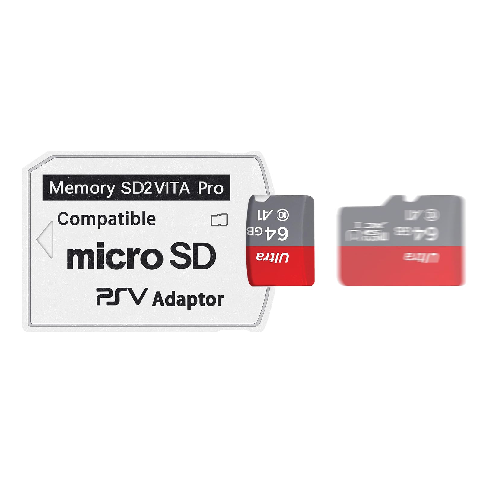 SD2Vita 5.0 PSV Micro SD Memory Card Adapter, Micro SD Adapter Compatibile con PSV 1000/2000 3.60 HENkaku Enso System
