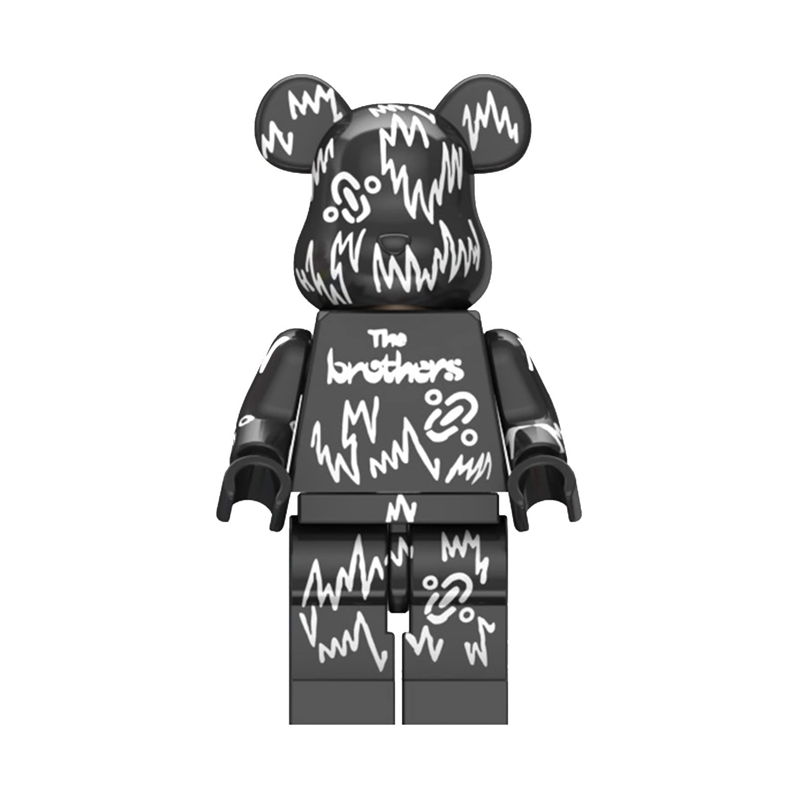 Minifigures Advent Calendar Collection,5Cm Bearbrick Violent Bear Minifigures Set Series,Mini Figures for Girls Boys Children Birthday Gifts K3