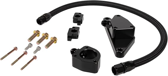Coolant Bypass Kit Compatible with Dodge Ram 6.7L 2007.5-2018 for Cummins Diesel Engines Transmission