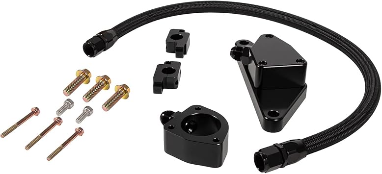 Coolant Bypass Kit Compatible with Dodge Ram 6.7L 2007.5-2018 for Cummins Diesel Engines Transmission