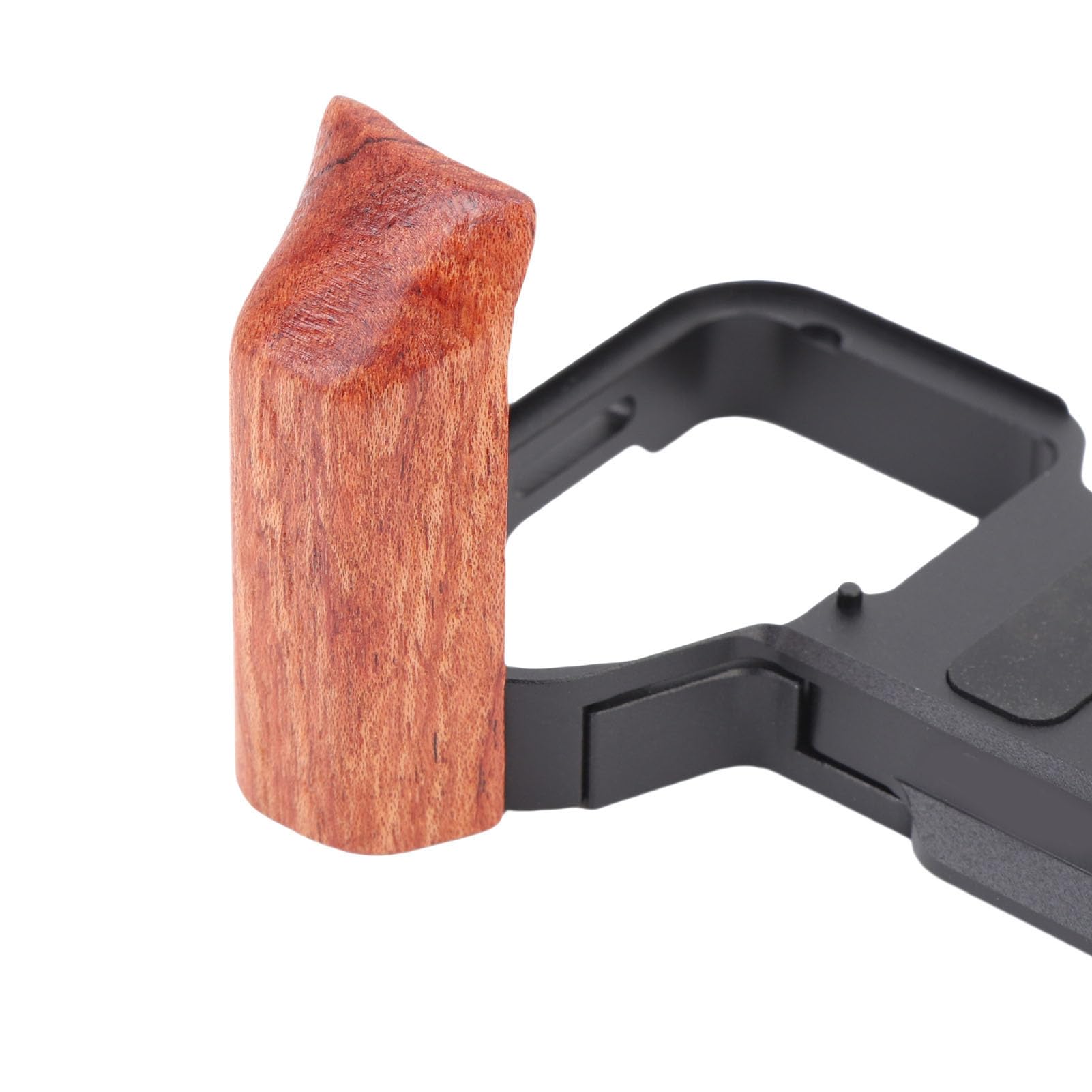 Alomejor Aluminum Alloy Handgrip L Shape Grip for A7C2 (BLACK) | Materiale in legno, Sgancio rapido, Compatibile con le fotocamere A7CR A7CII