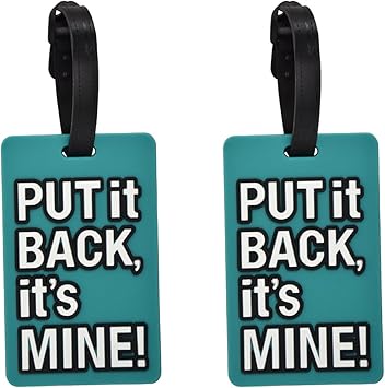 matching luggage tags