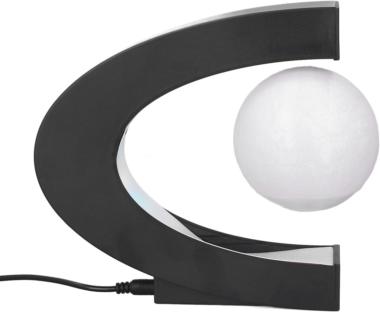 Akozon Lamp - Magnetic Floating Night Light for Home & Office Decoration, ColorChanging Tech Gadget (US Plug)