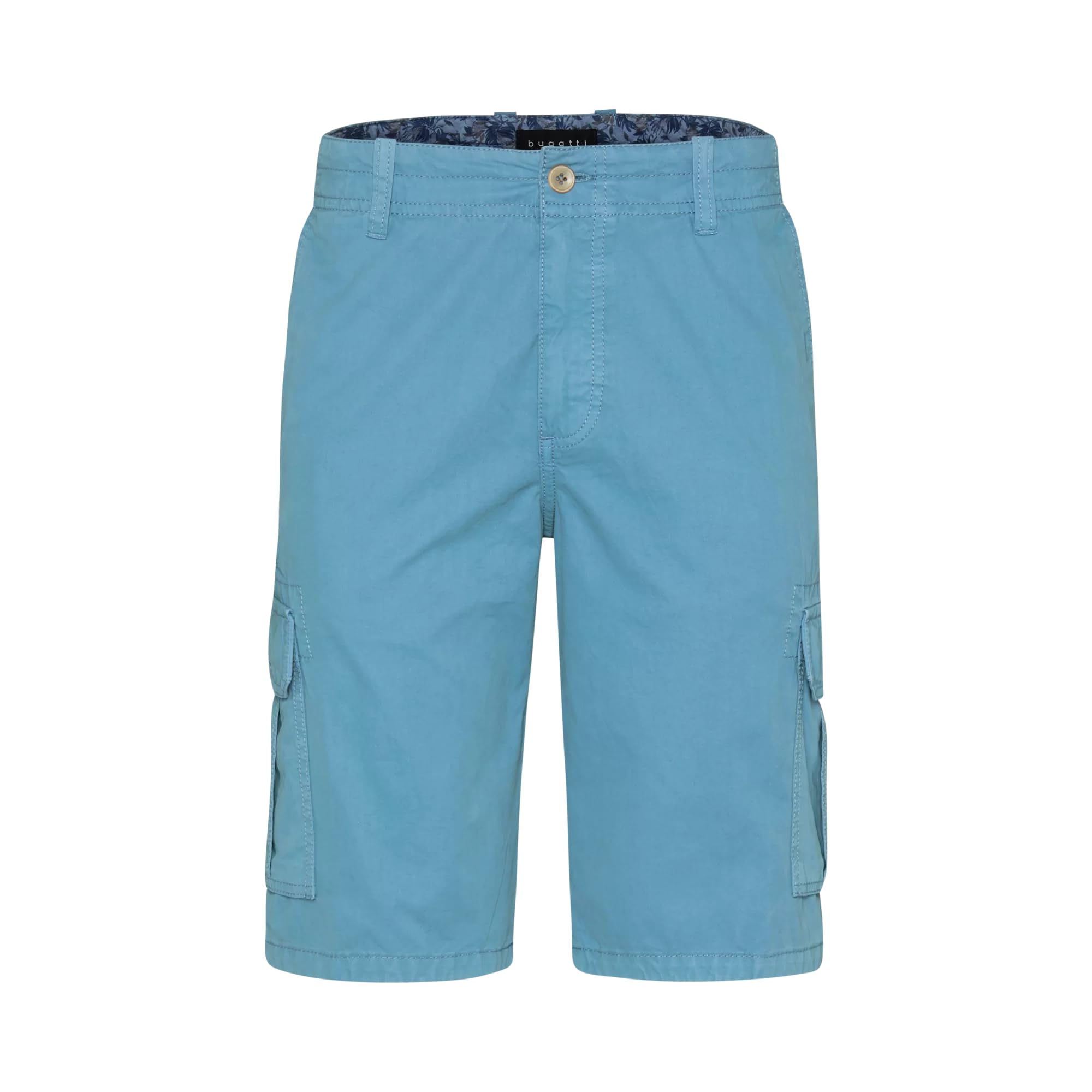 bugatti Men's 4409GD-56401A Bermuda Shorts, petrol-470,