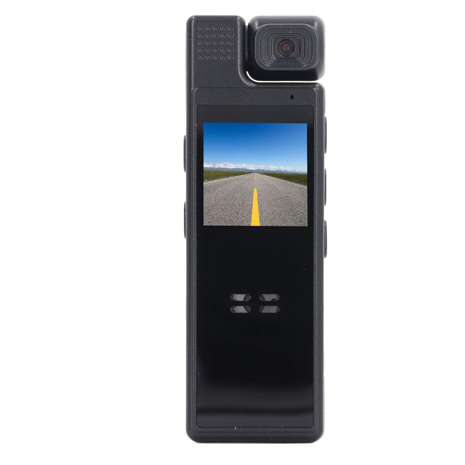 Caméra de Sport à Fixation arrière, étanche et résistante aux Chocs, enregistreur vidéo Portable 1080P avec Objectif Rotatif à 180° et écran de 1,3 Pouce, pour Le Cyclisme, la