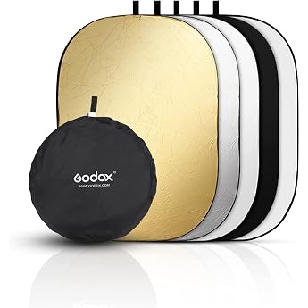 Godox Photography Reflector 150 x 200 cm 5-in-1 Diffuser with Carry Bag for Studio 150 x 200 cm