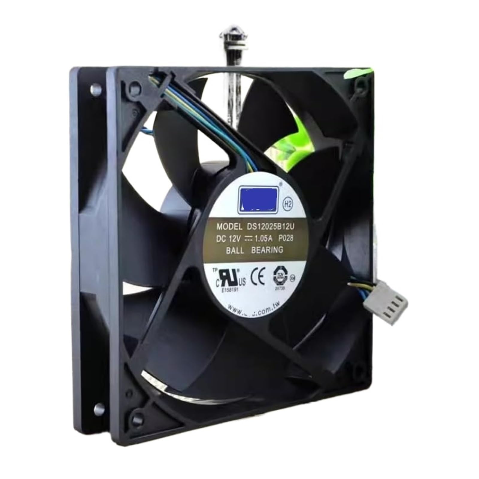 YMUGUEGH DS12025B12U 12CM 12025 12V 1.05A four-pin fan