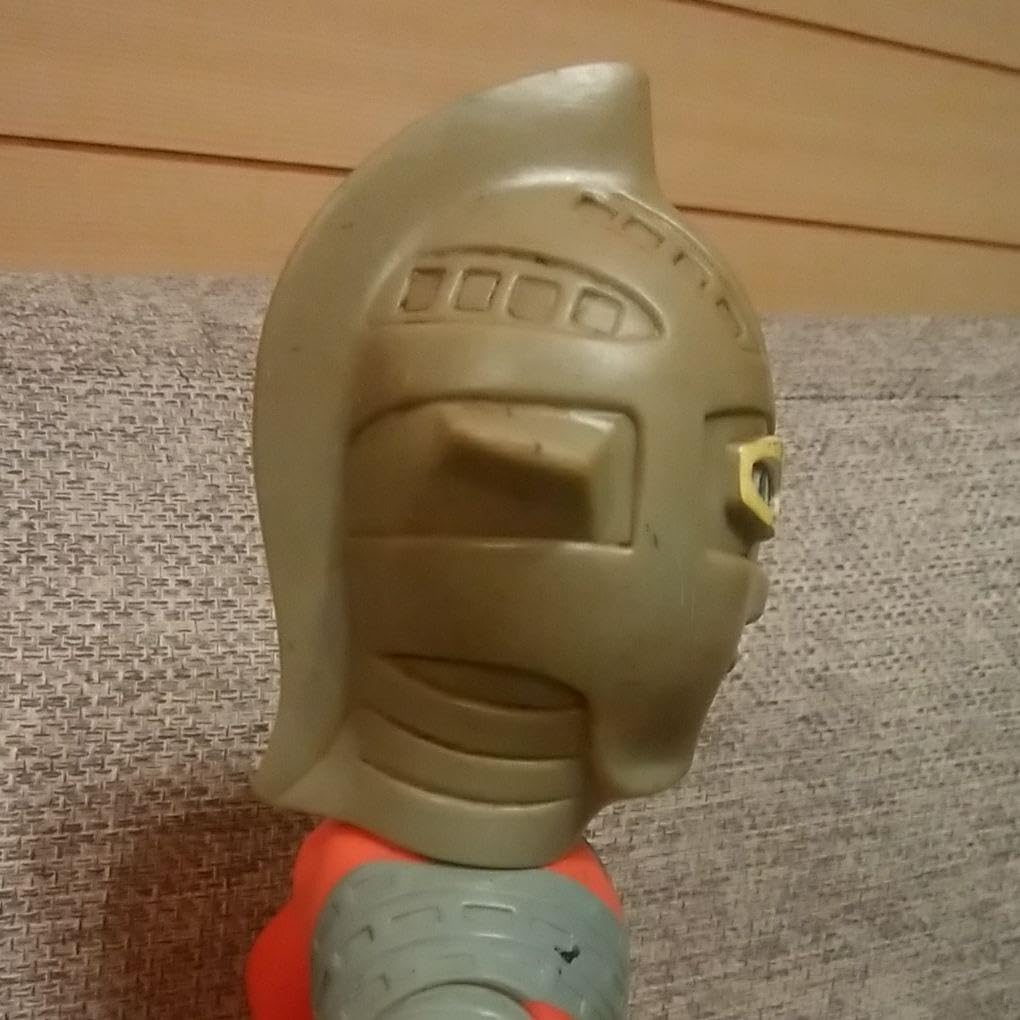 昭和レトロ 当時物 ヨネザワ玩具 ウルトラセブン ヘルメット ソフビ フィギュア ウルトラセブン 怪獣ヘルメット