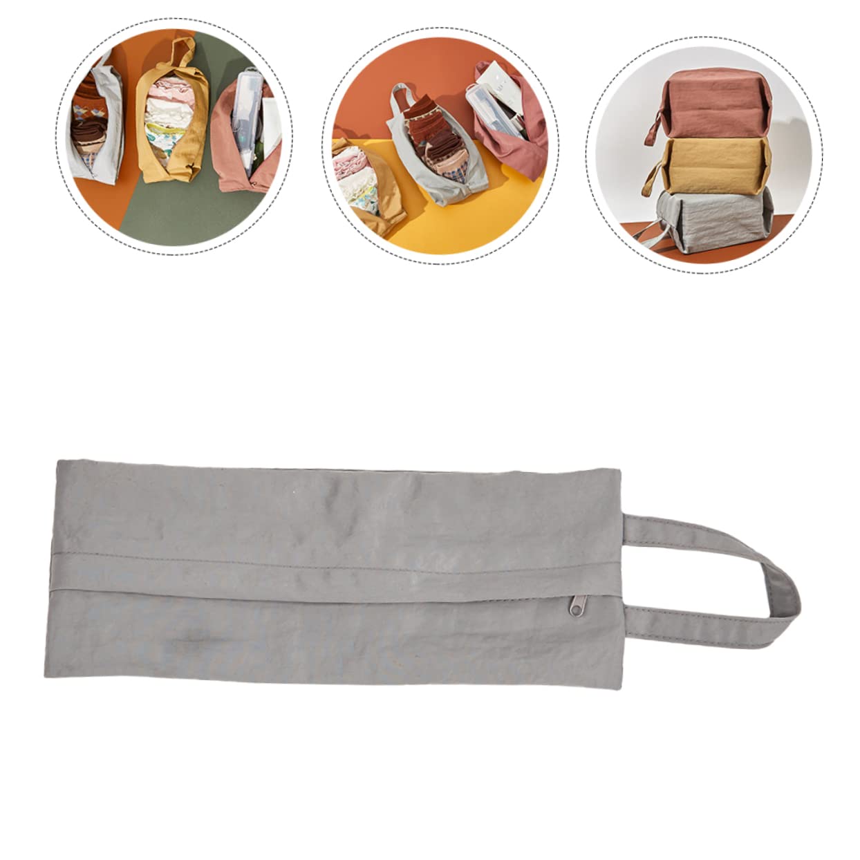 Trousse De Maquillage Voyage Trousse Maquillage Portable Sac à Chaussettes Pratique Accessoire De Voyage