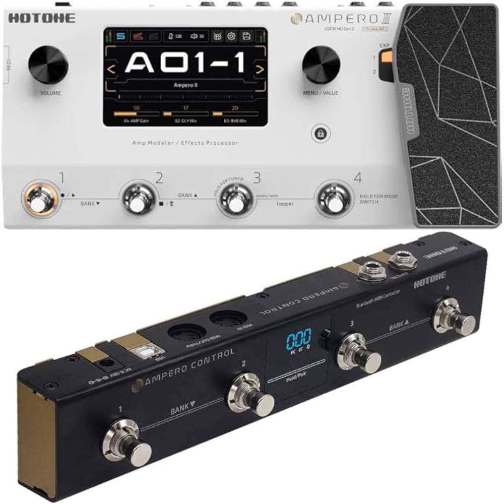 ギター Ampero one effects processor Amazon.com: Ampero One Guitar Multi-Effects Processor