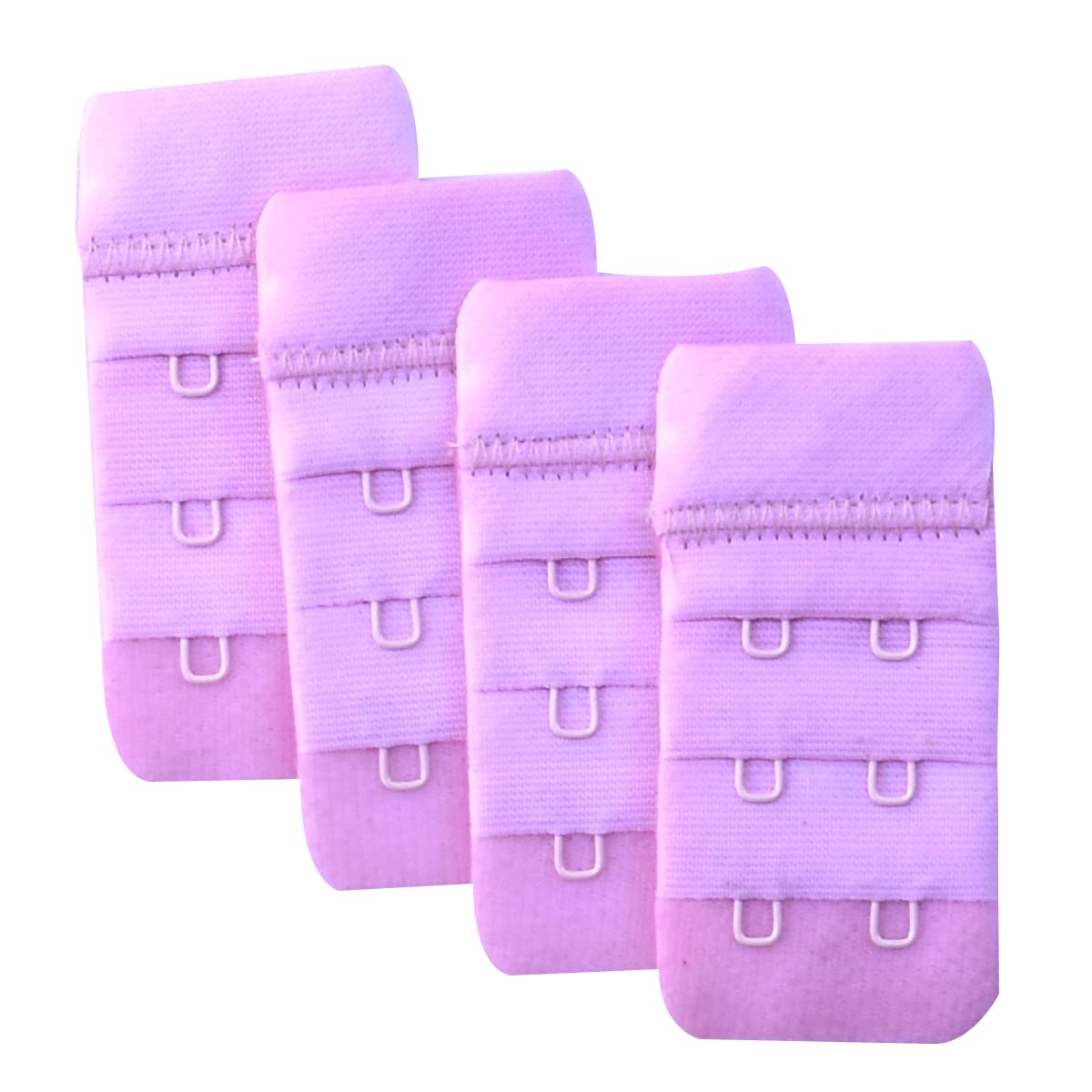 FICERIE 2 Hook Bra Extender for Women | Adjustable Bra Extension Strap for Comfort Fit | Soft Lingerie Band Extender for Daily Use & Maternity | Pack of 3 Pieces | Color: Baby Pink-picture-39