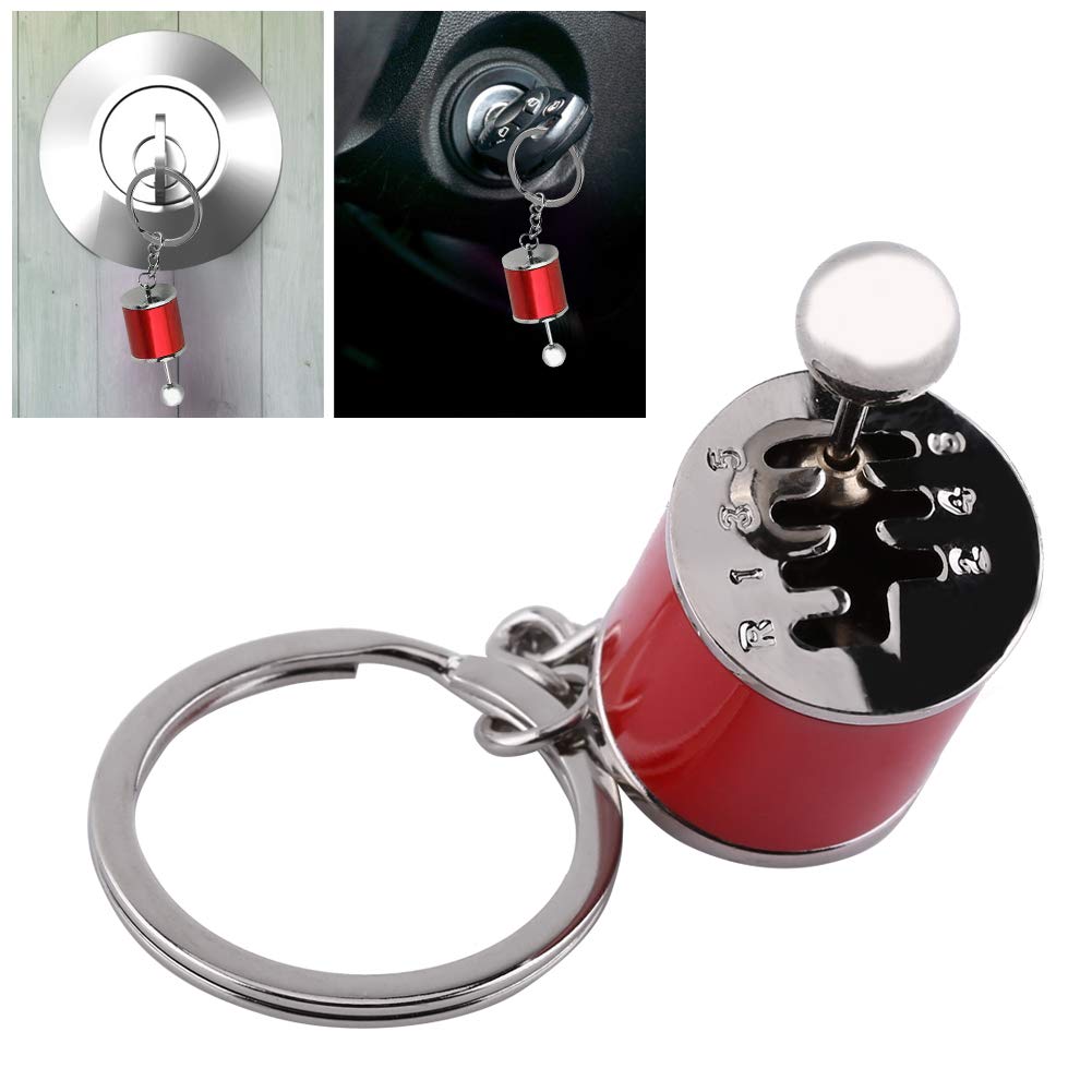 Porte-clés Levier De Vitesses Pour Voiture - Réplique Fonctionnelle à 6 Vitesses, Idéal Pour Les Fans D'automobile