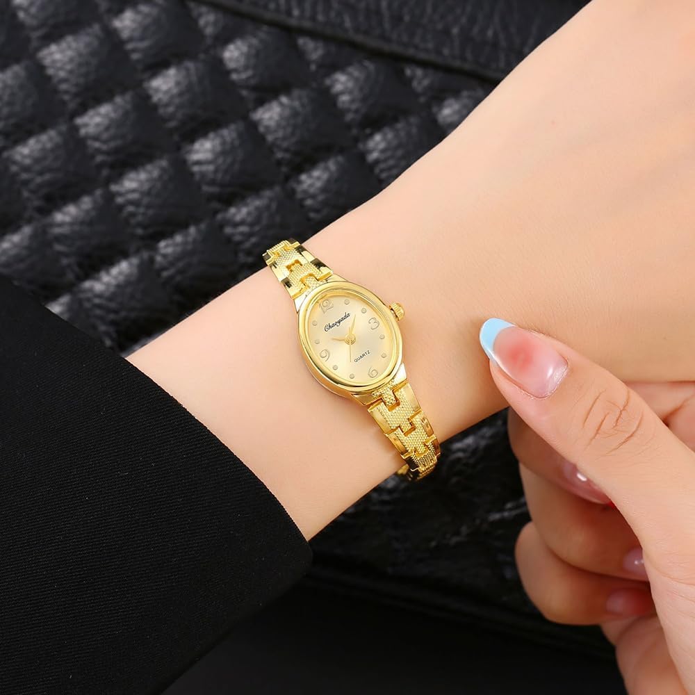 Fashion Watches for Women Small Gold Bracelet Watches Ladies Analog Quartz Wrist Watches - Image 3