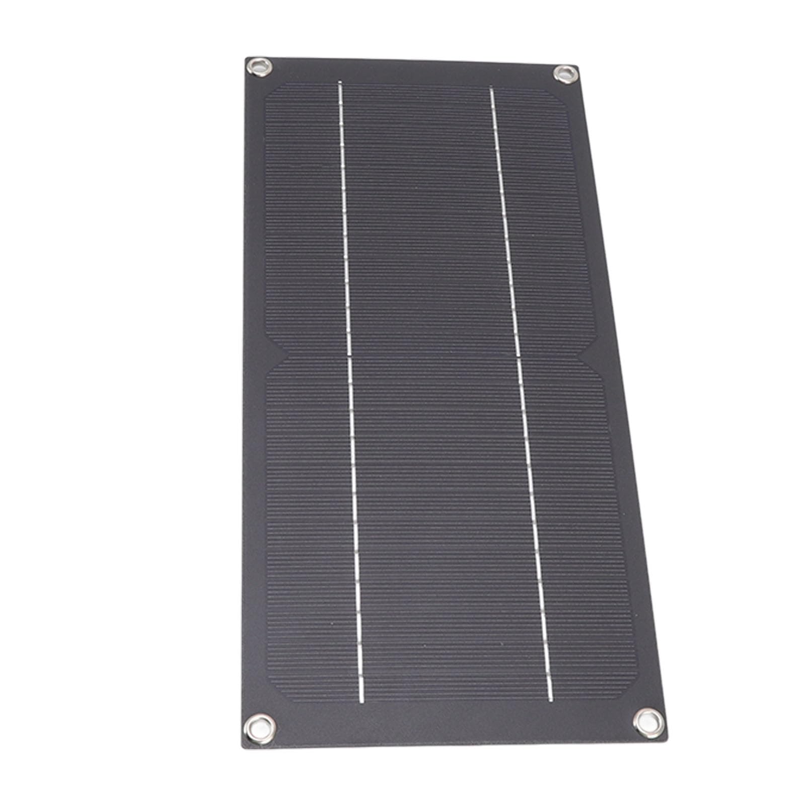 Eacam 60W 18V Panel Solar Monocristalino para RV