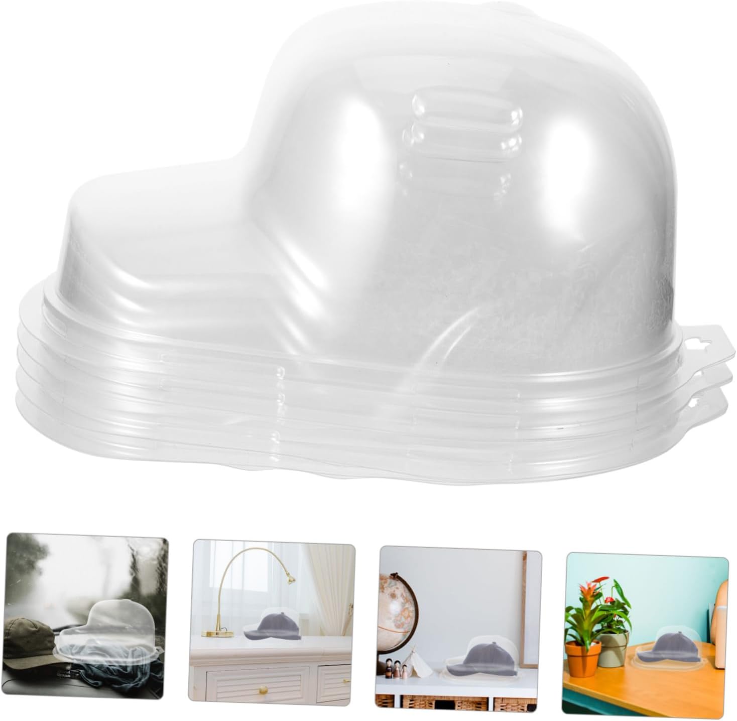 5pcs Cap Display Holder Portable Baseball Hat Shaper for Storage and Organization Protects against Deformation for Travel and Home Use