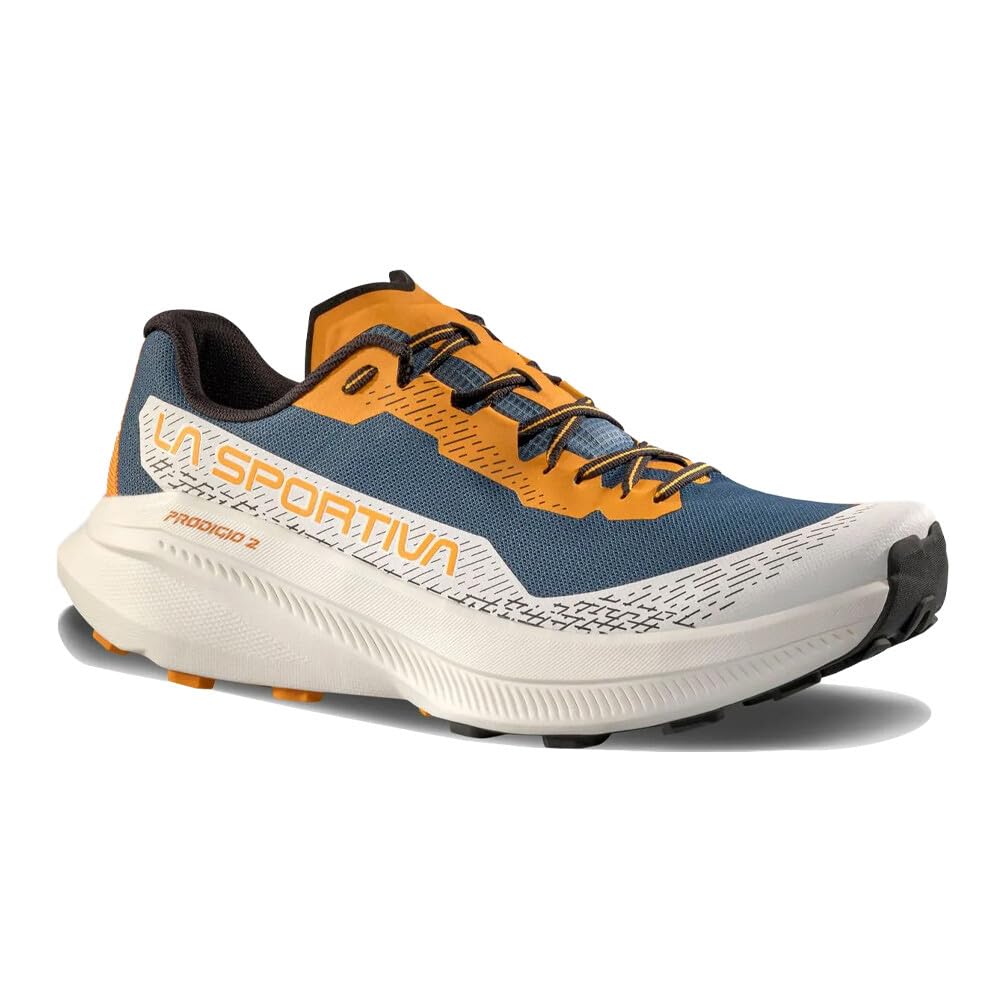 LA SPORTIVA Uomo Prodigio 2 Scarpe, Hurricane-Chalk, 42