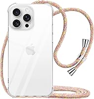 Vista 28 de YESPURE Funda para teléfono Google Pixel 7 Pro, transparente, ajustable, con cordón para el cuello, para mujeres, niñas, TPU suave, delgada, a