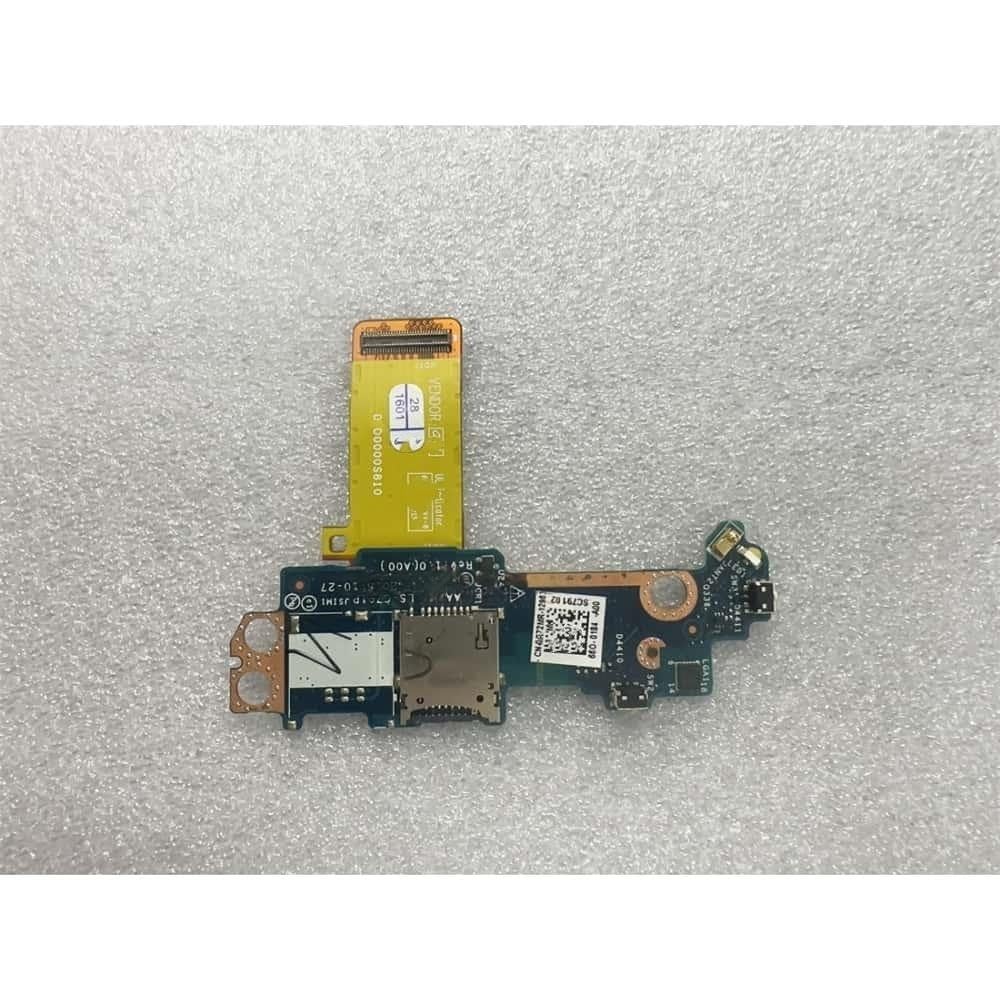 Placa de botón para lector de tarjetas SD para 5175 y 5179 AAJA0 LS-C791P 0G72MR