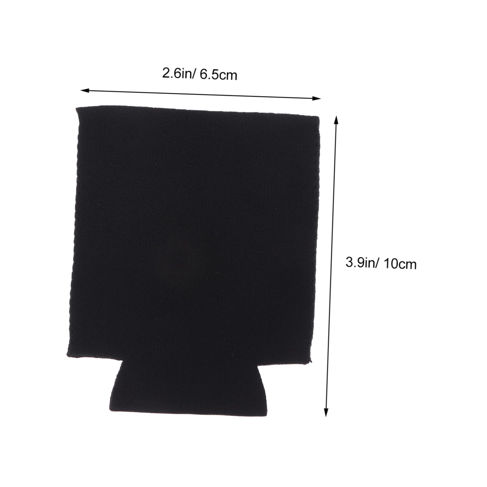 NAMOARLY 14pcs Can Set Bar Supplies Reusable Soda Can Cooler Ring-pull Can Cover Beverage Can Covers Simple Beer Sleeves Beer Bottle Sleeve Can Protection Cover Beer Can Sleeve Black Cloth