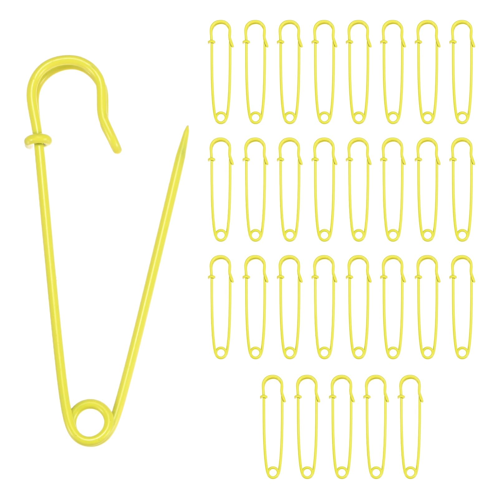 Épingles à nourrice de 7,6 cm pour fixer les couvertures et tissus épais sans tordre