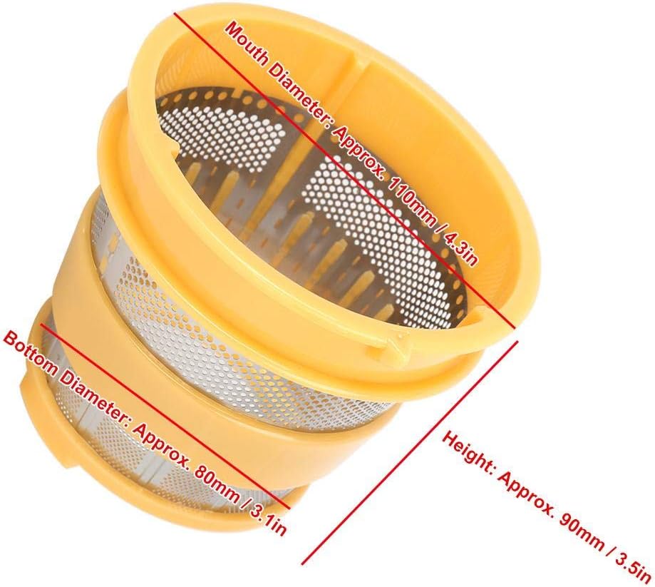Juicer Filters Juicer Fine Mesh Filter Strainer Stainless Steel Juicer Blender Coarse Mesh Filter Replacement Parts Fit for HU500DG/HU780 : Home & Kitchen