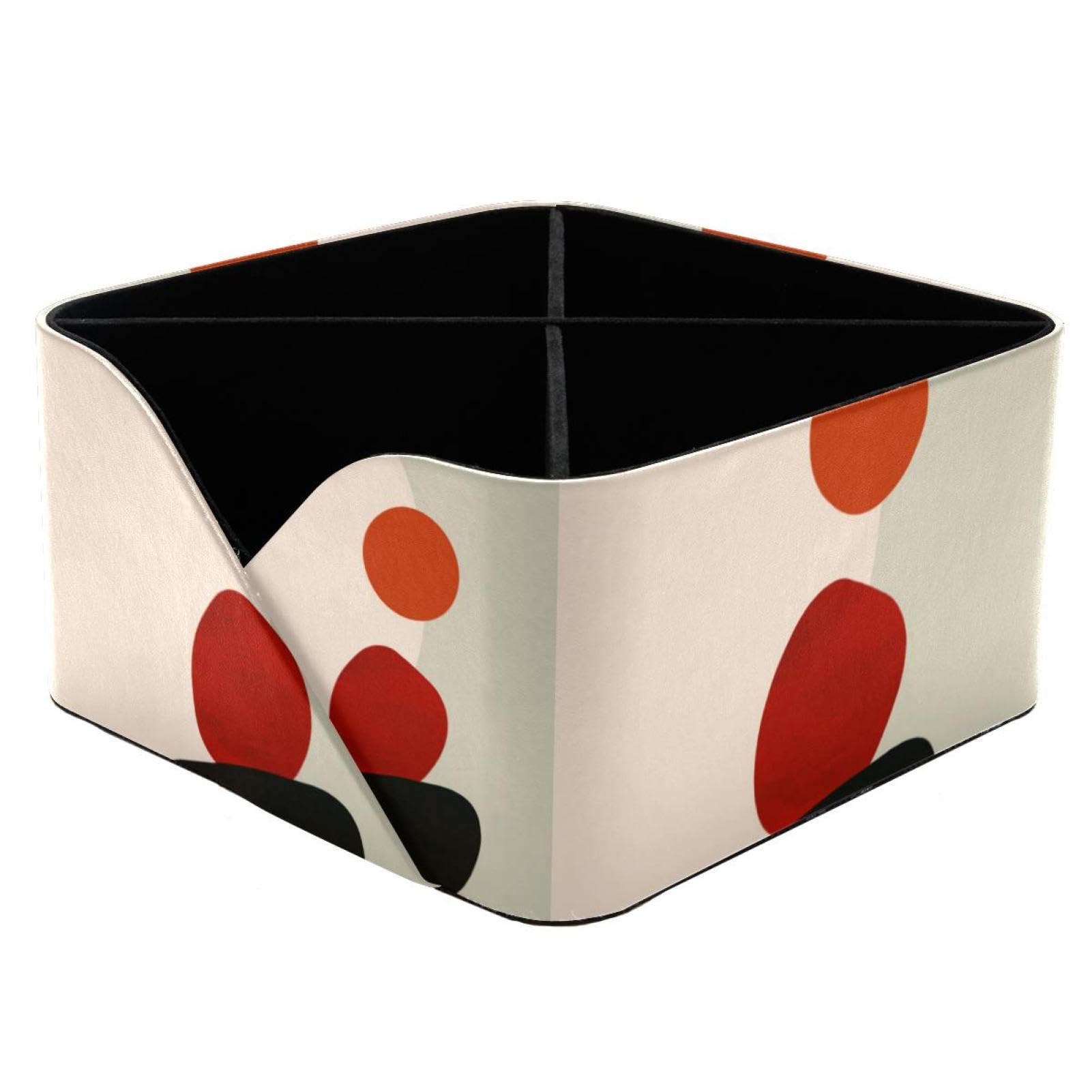 Porte-stylos à motif abstrait boîte de rangement maquillage et fournitures d'art