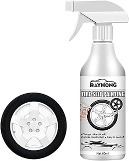 Roda Descascável, Proteção destacável para jantes cubo carro, spray roda prismática antiferrugem alto desempenho para jantes, spray revestimento brilhante Aezon