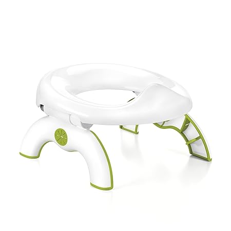 Istara Children Potty Seat 2-in-1 Go Potty Foldable for Outdoor Travel Toddler Toilet Seat for Kids (Multicolour)