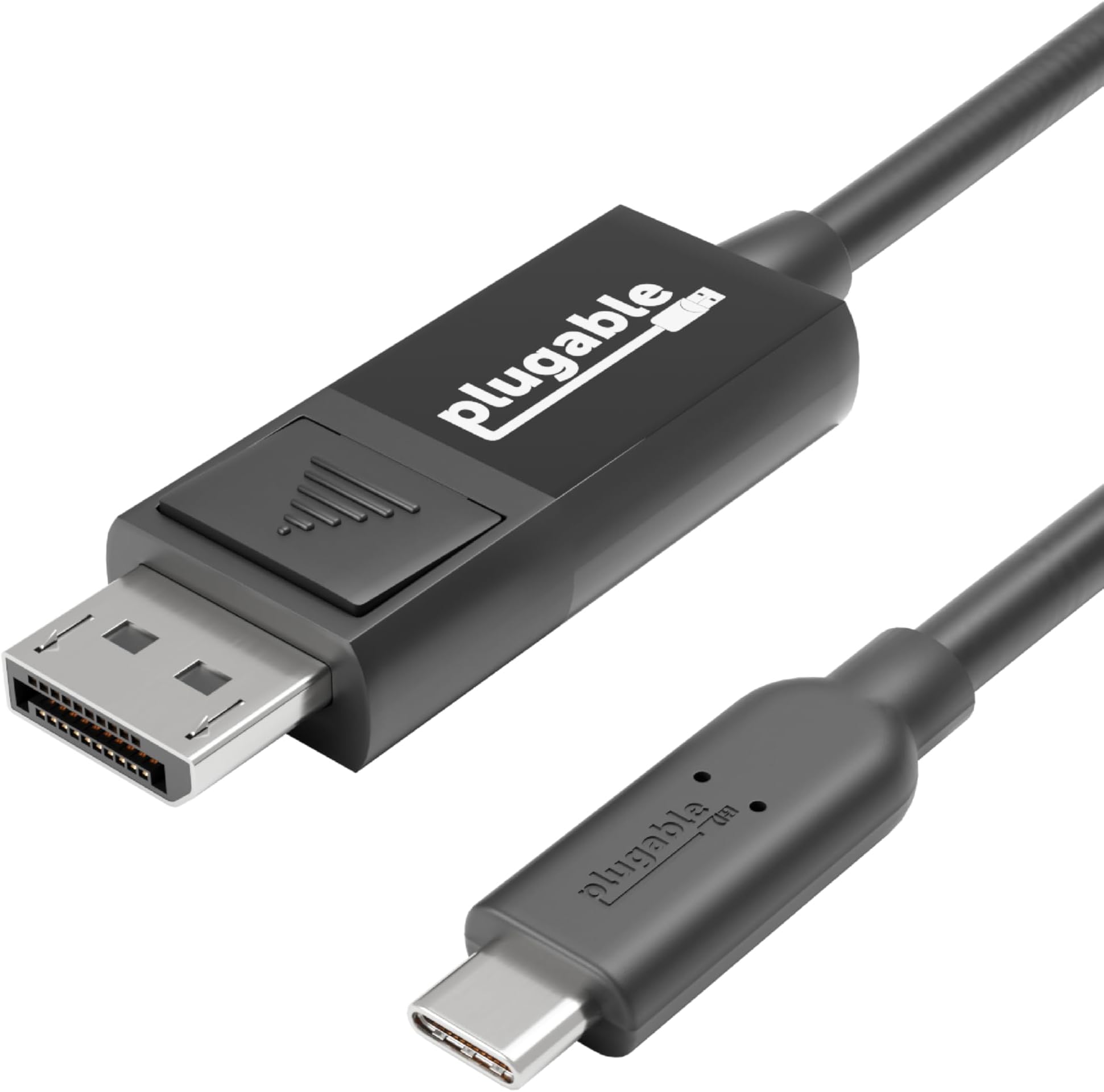 USB C to DisplayPort Bi Directional Cable 6 feet (1.8m), Up to 4K at 60Hz, USB C DisplayPort Cable - Compatible with Thunderbolt and USB-C - Driverless