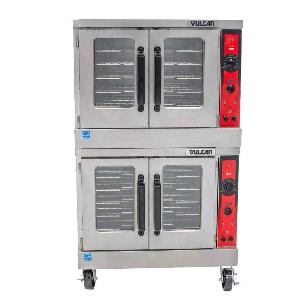 480v Electric Double Deck Convection Oven 480V/60/3PH by Vulcan – Stainless Steel, Model VC55ED