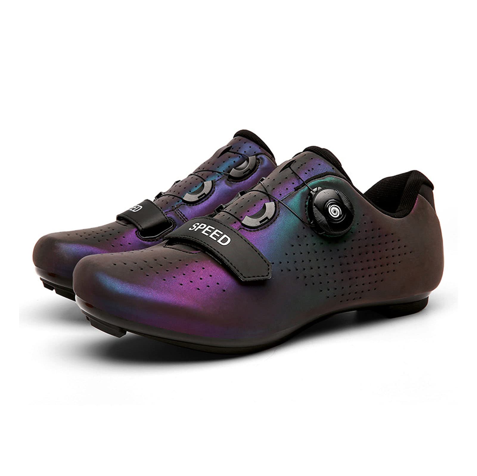 Męskie i damskie buty rowerowe, górskie, szosowe, buty do jazdy konnej, uniseks, odblaskowy design, MTB, kompatybilne z SPD, wygląd delta, knagi