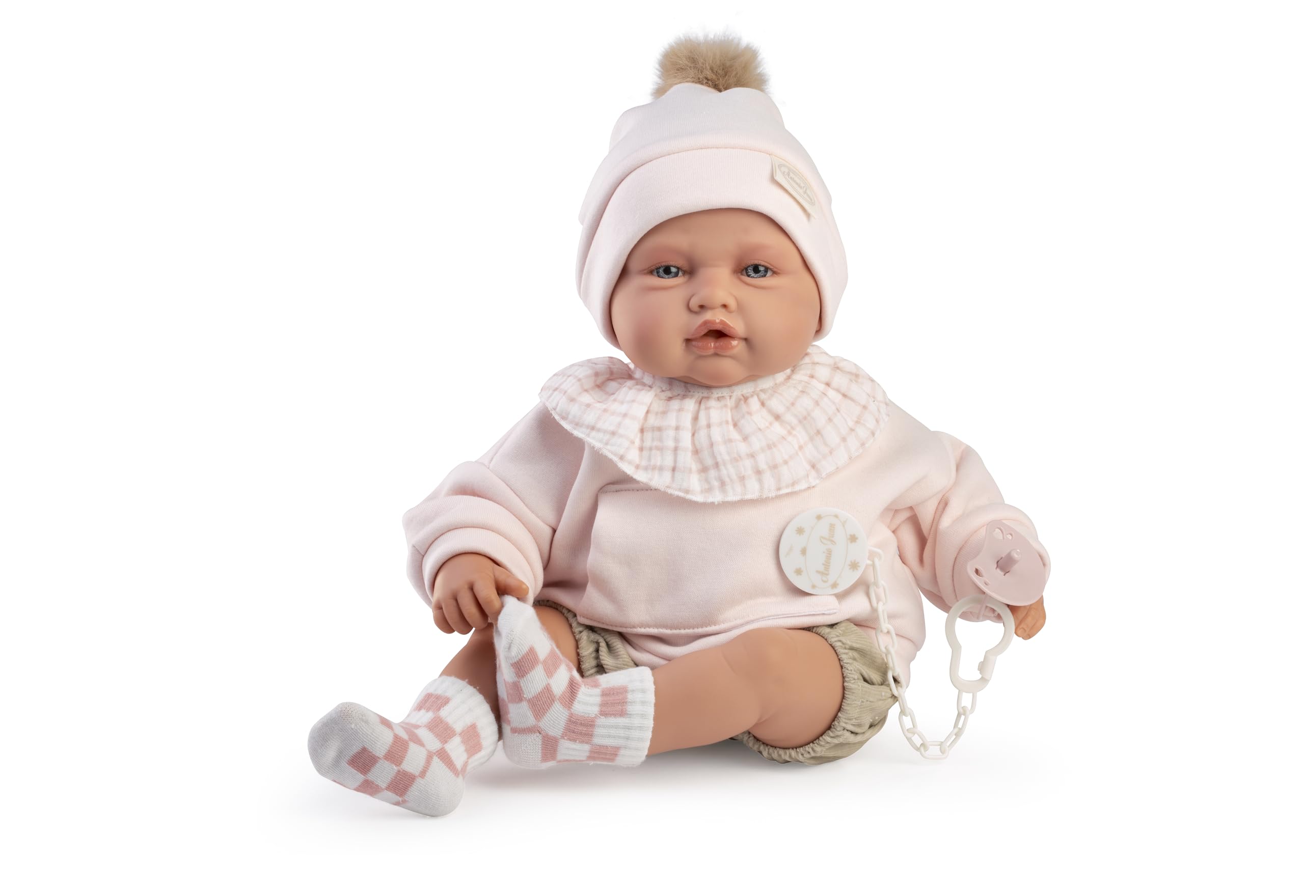 Muñecas Antonio Juan | Babydoo posturitas Urban | Cuerpo de Tela 50 cm | Ref. 18313 - Colección 2026